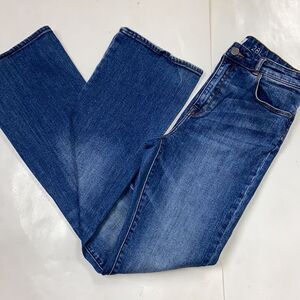 GRANA JAPANESE DENIM HIG RISE FLARE WOMAN JEANS SIZE 28L